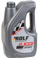 как выглядит масло моторное rolf gt 5w40 sn/cf 4л на фото