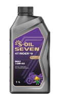 как выглядит масло моторное s-oil 7 4t rider #9 10w40 1л на фото