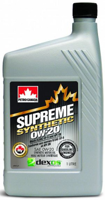 SUPREME Synthetic Motor Oil 0w20 1л